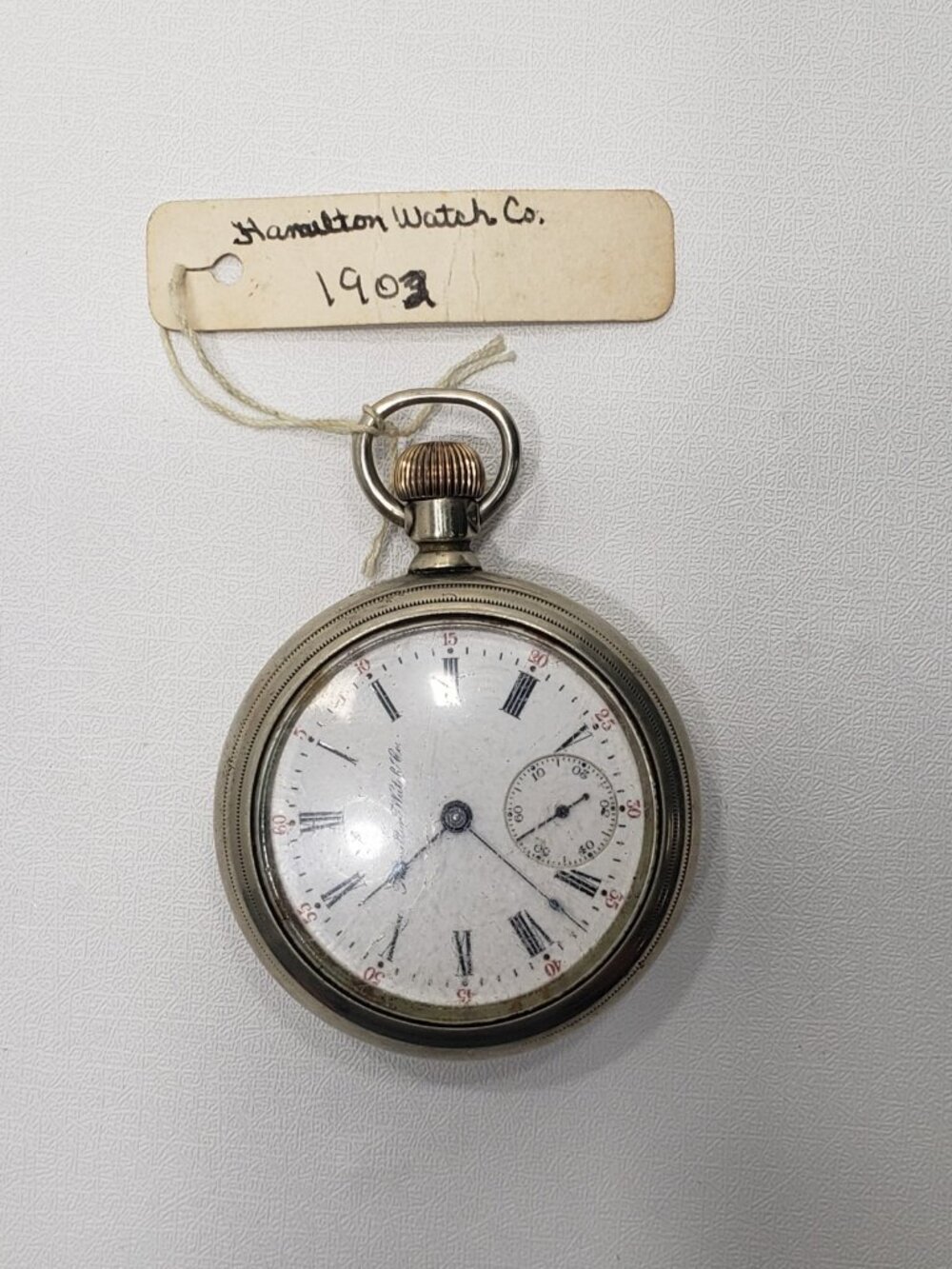 Hamilton A.N. Anderson 1902 Antique Pocket Watch 18s 17j Model 2 Grade 927